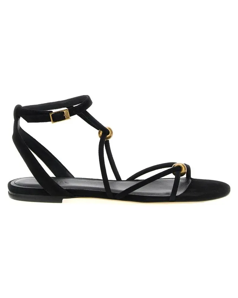 Isabel Marant Sandalen 'Aeza' Sandals schwarz Schwarz