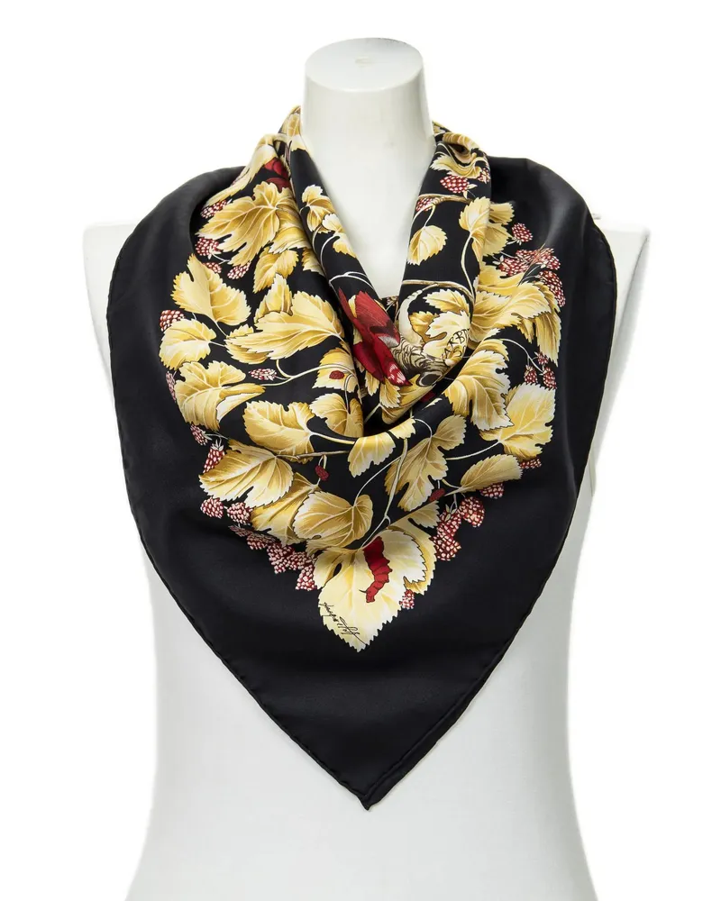 Hermès Crossbody Bags Scarf schwarz Schwarz