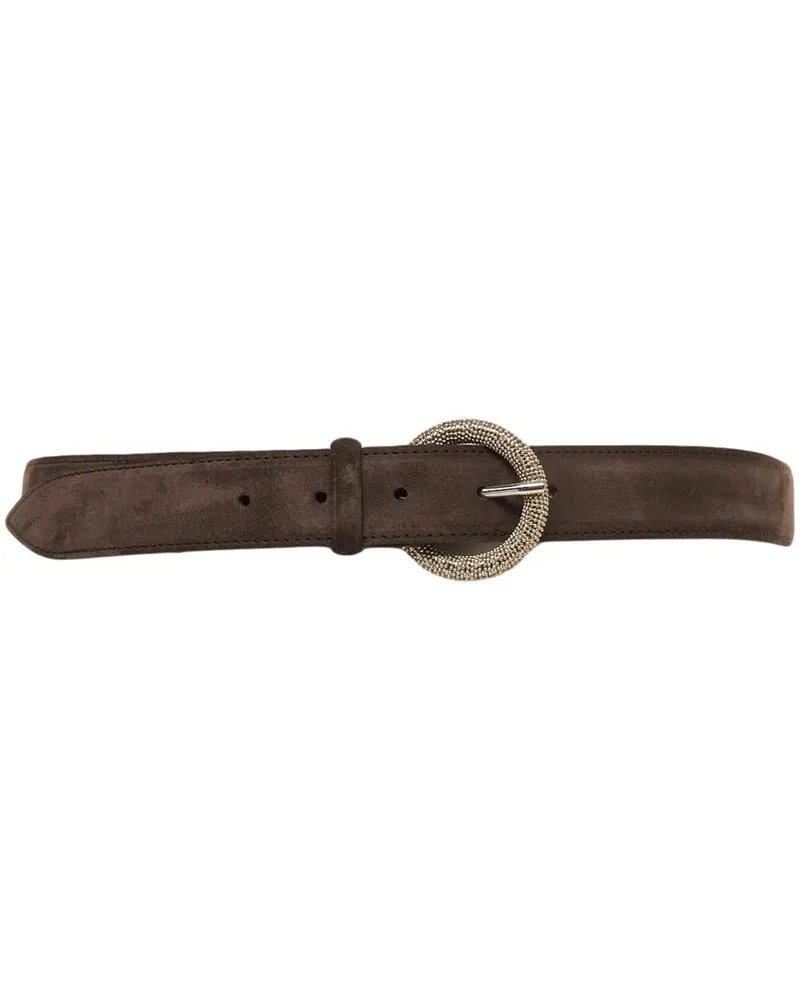 Orciani Gürtel Suede belt braun Braun