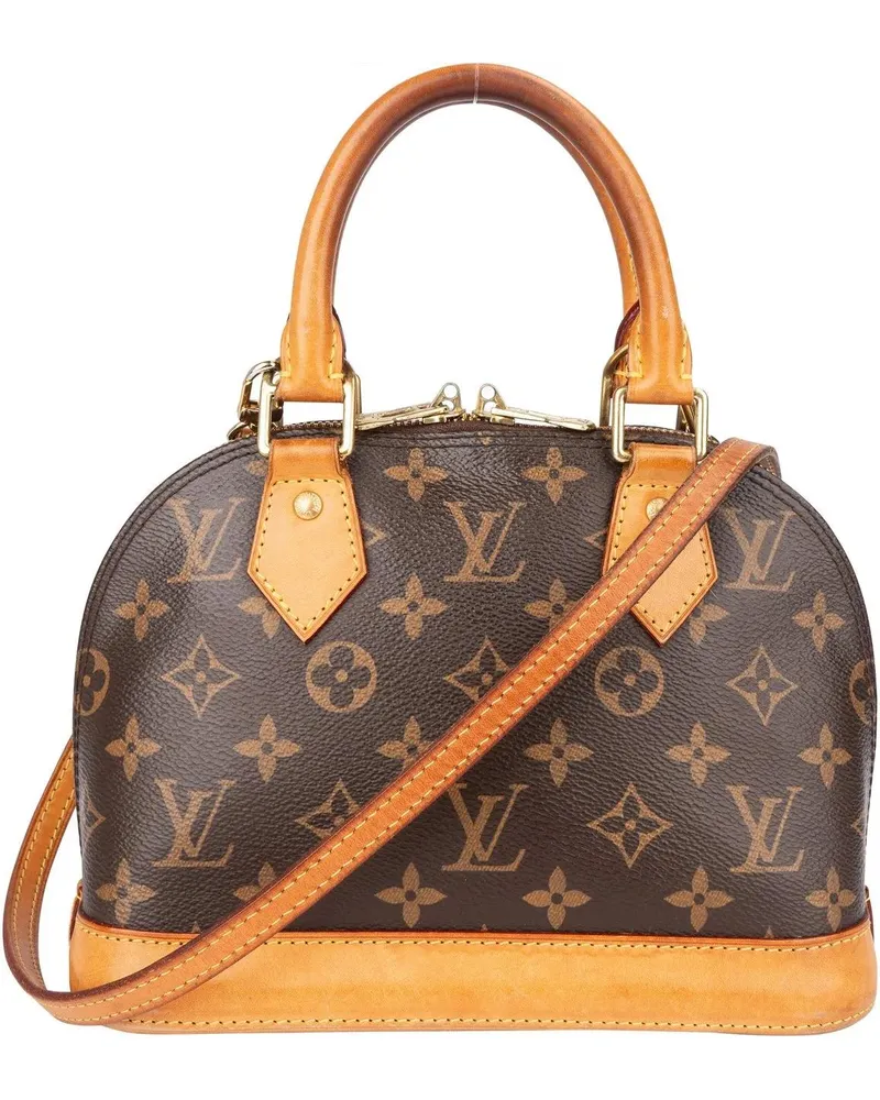 Louis Vuitton Crossbody Bags  Canvas Monogram Alma BB Handbag braun Braun