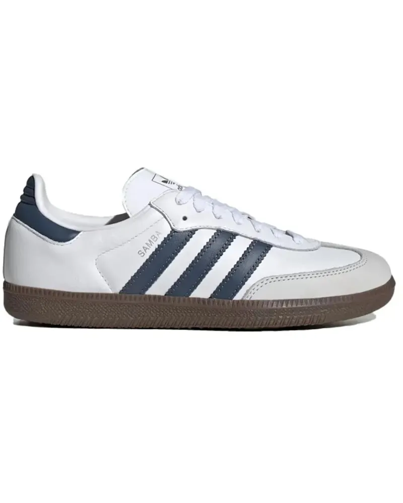adidas Low-Top Sneaker  Samba OG White Preloved Ink (Women's) weiß Weiß