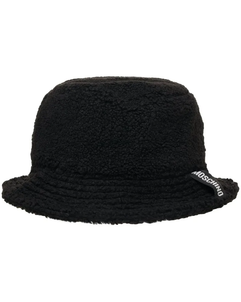 Moschino Crossbody Bags Faux fur bucket hat schwarz Schwarz
