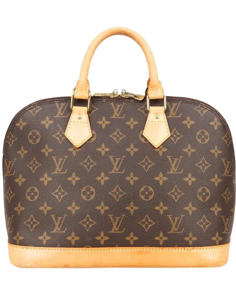 Louis Vuitton Crossbody Bags  Canvas Monogram Alma PM Handbag braun Braun