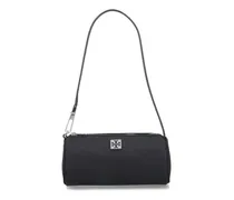 Hobo Bags Nylon Shoulder Bag With Adjustable Strap schwarz