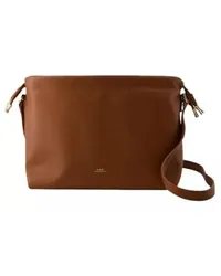 A.P.C. Shopper Ninon Crossbody - Synthetic - Hazelnut Braun