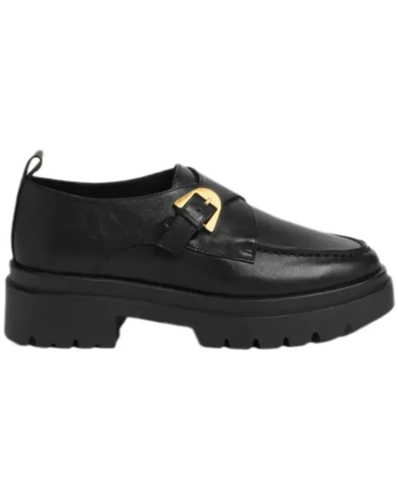 Coccinelle Loafer Flat Shoes Black schwarz Schwarz