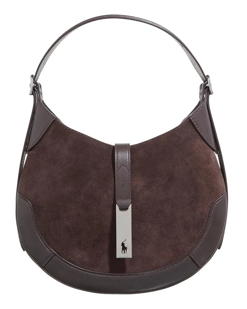 Ralph Lauren Hobo Bags P Id Smsh Sb-Shoulder Bag-Small braun Braun