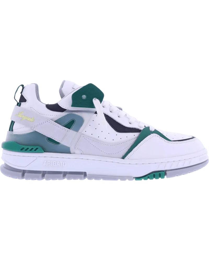 Axel Arigato Low-Top Sneaker Heren Astro Sneaker Wit/Groen weiß Weiß