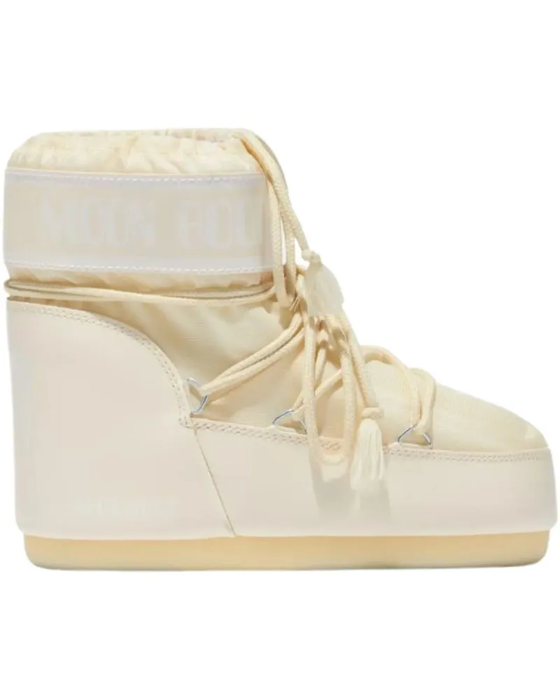 Moon Boot Stiefeletten Moon Boot Mb Icon Low Nylon Boots Creme 80d1409340 beige Beige