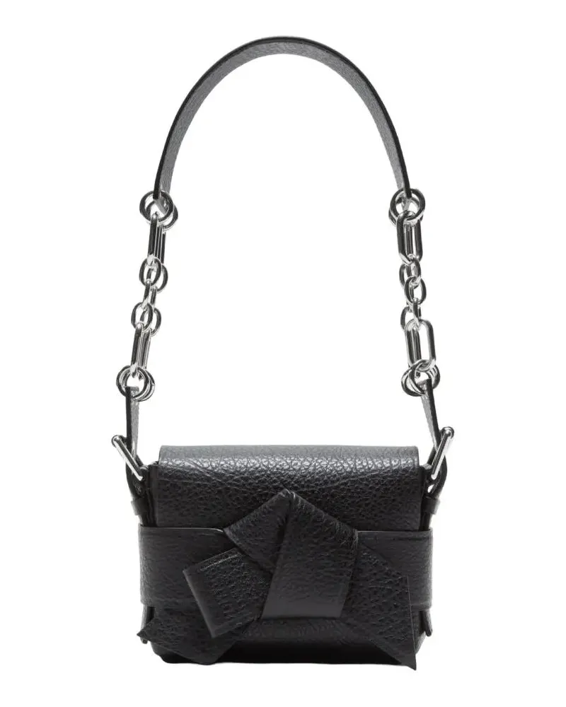 Acne Studios Hobo Bags Structured Small Shoulder Bag schwarz Schwarz
