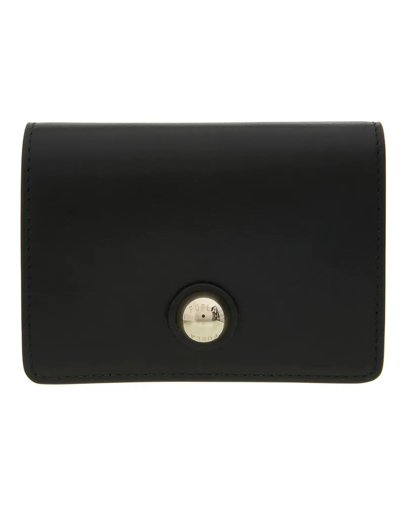 Furla Portemonnaie  Sfera M Compact Wallet schwarz Schwarz