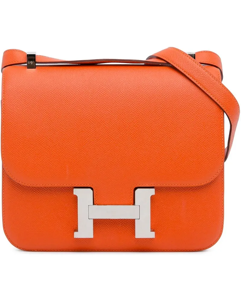 Hermès Hobo Bags Epsom Constance 24 orange Orange