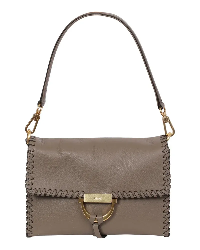 Abro Hobo Bags Schultertasche TEMI taupe Taupe