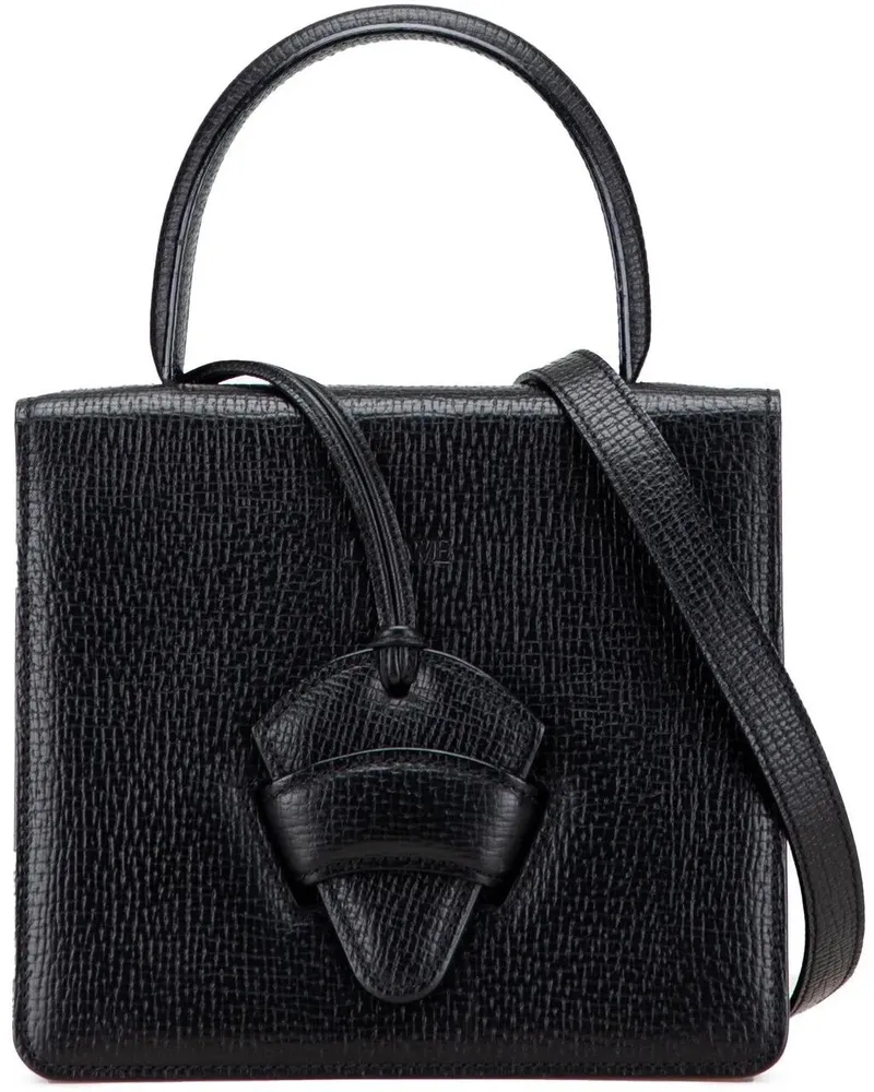 Loewe Hobo Bags Leather Barcelona Satchel schwarz Schwarz