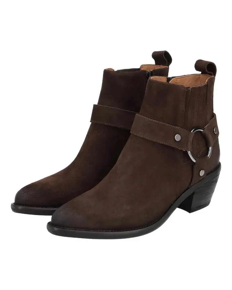 Thea Mika Stiefeletten Cowboy Boots braun Braun