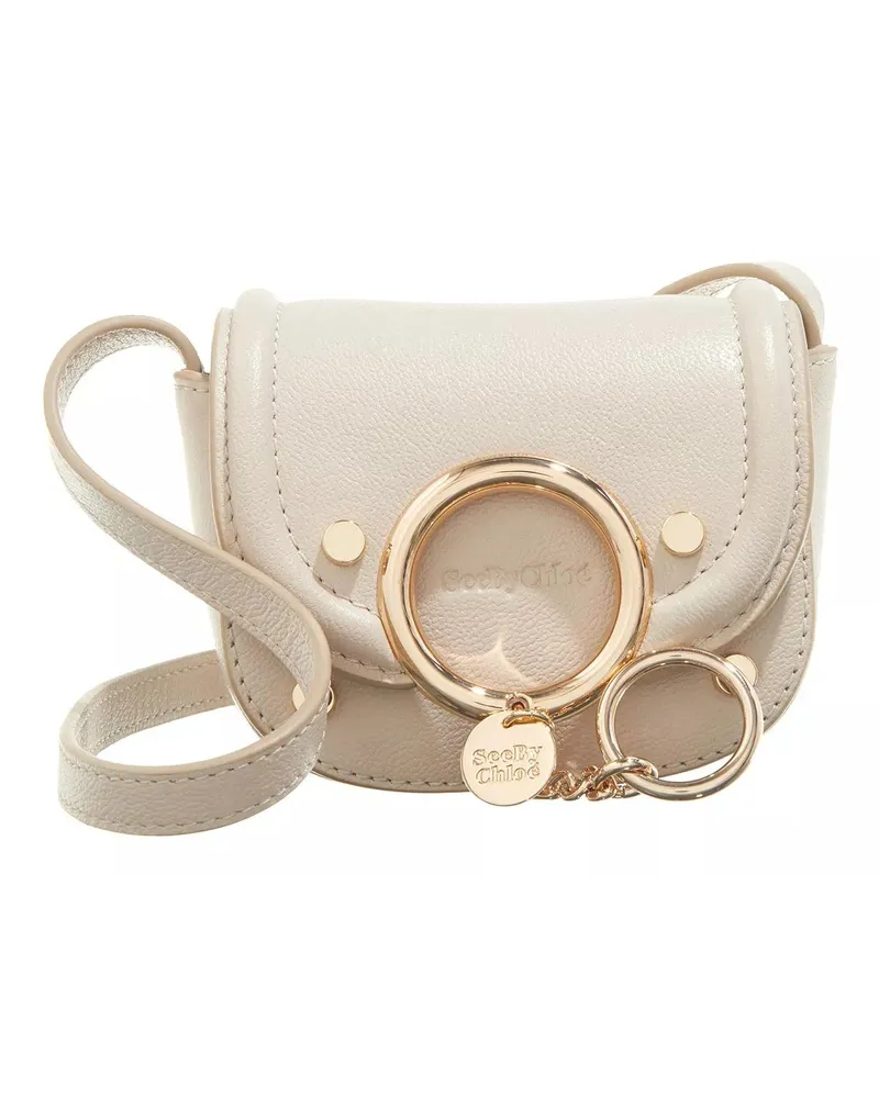 See by Chloé Crossbody Bags Micro Crossbody Bag Beige