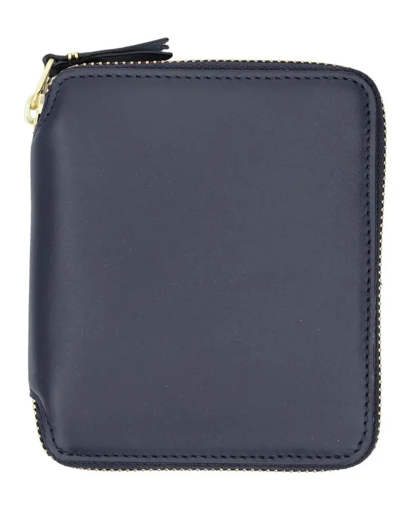 Comme des Garçons Portemonnaies Classic Vertical Wallet Zip Around grau Grau