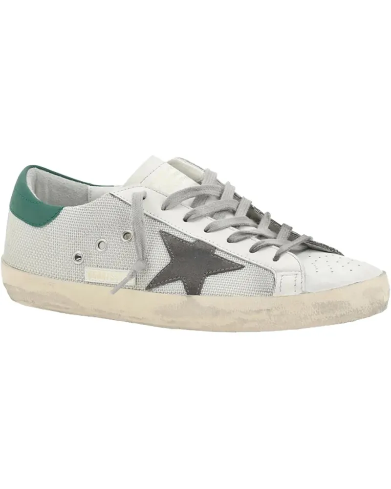 Golden Goose Low-Top Sneaker Super-star Net grau Grau