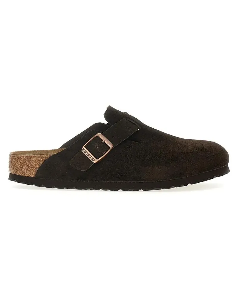 Birkenstock Loafer 'Boston' Sabots braun Braun