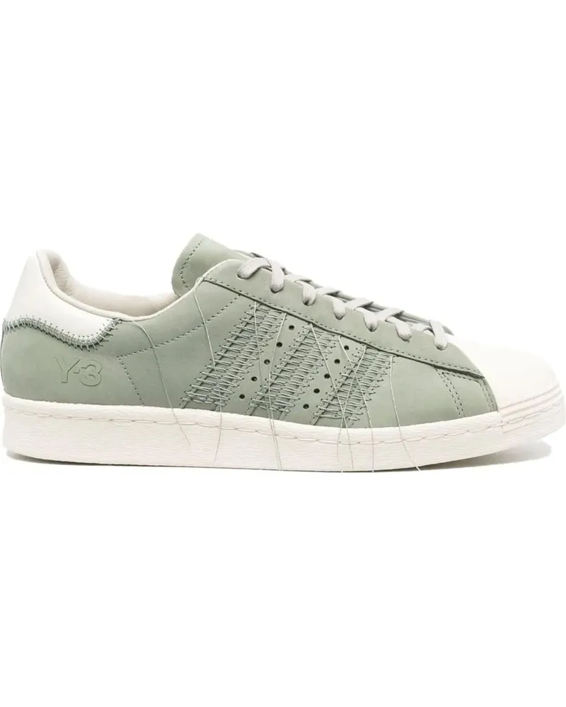 Y-3 Low-Top Sneaker Superstar Loose-Thread Sneakers grün Grün