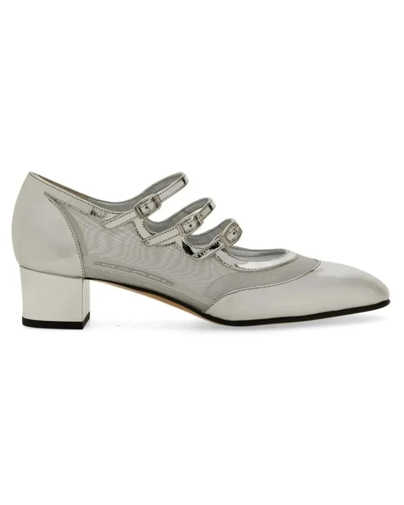 Carel Hohe Schuhe "Kinight" Pump silberfarben Silber