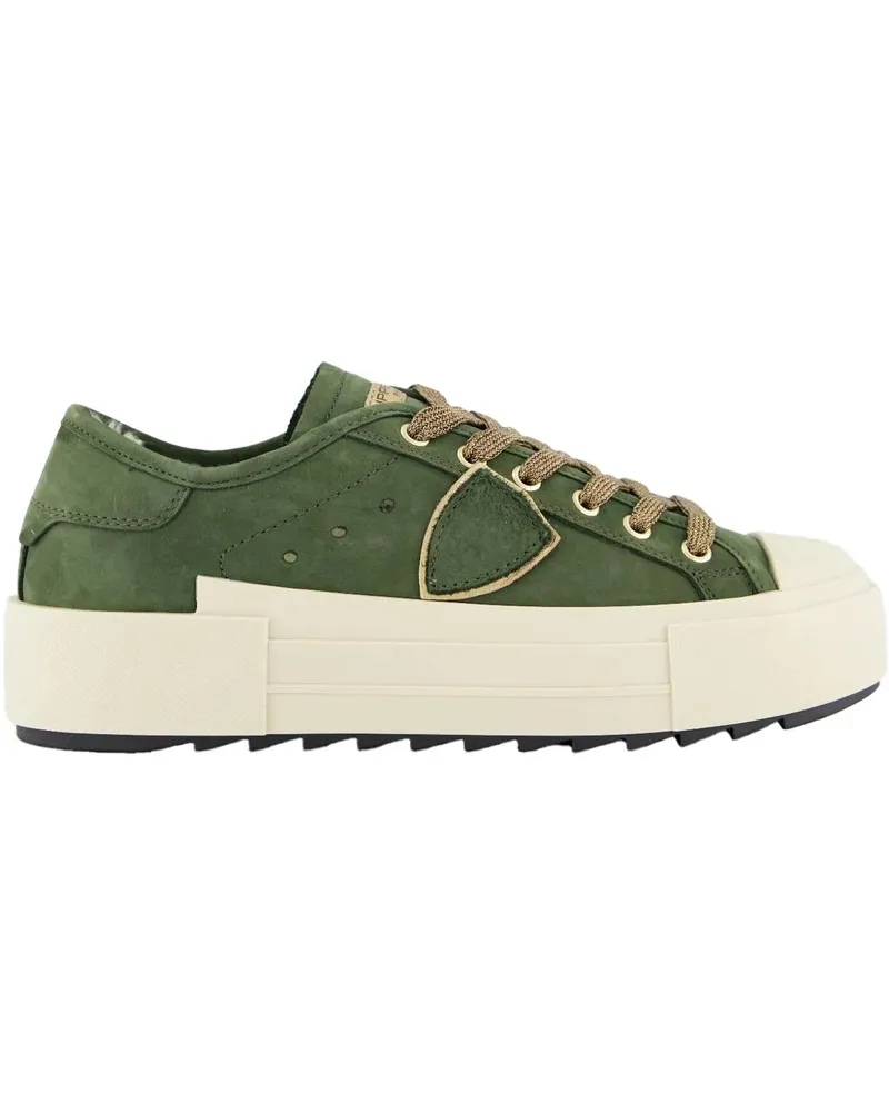 Philippe Model Low-Top Sneaker Dames Paris Haute Sneaker Groen grün Grün