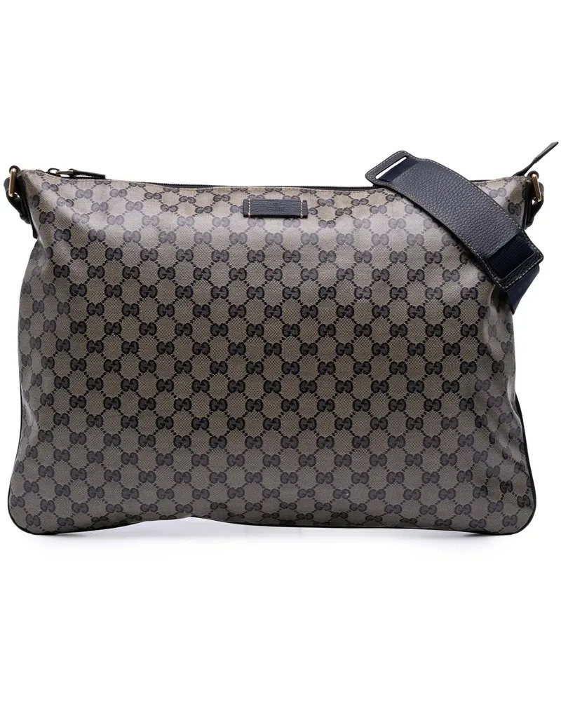 Gucci Hobo Bags GG Crystal Crossbody braun Braun
