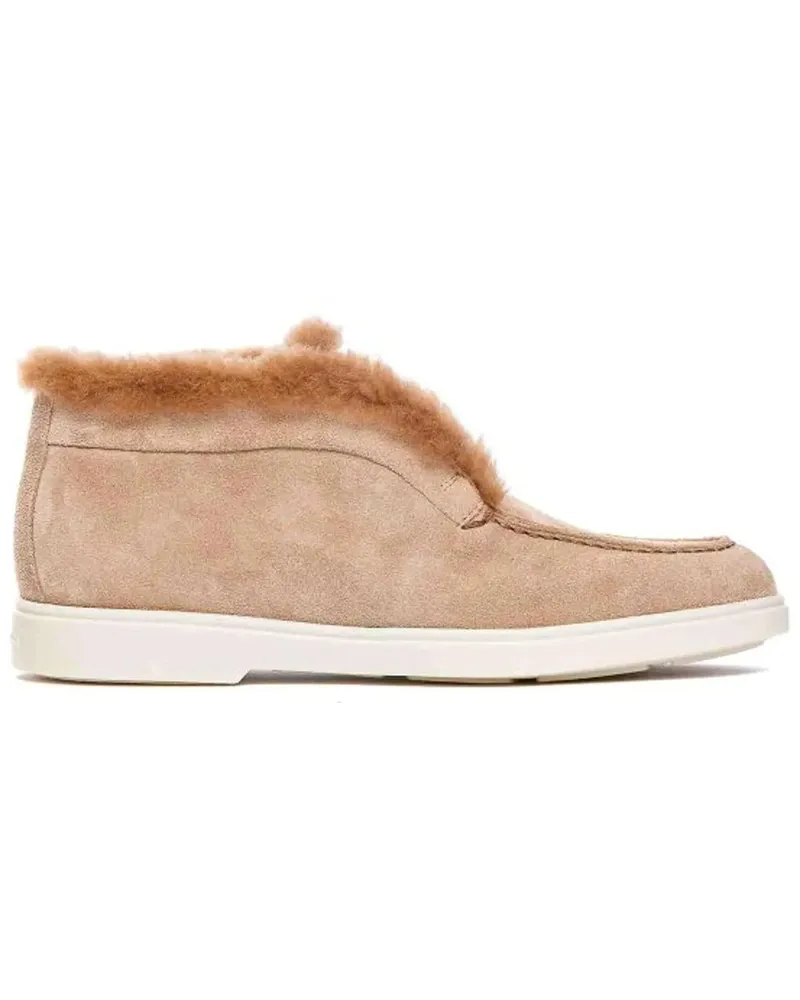 Santoni Stiefel Boots Sand beige Beige