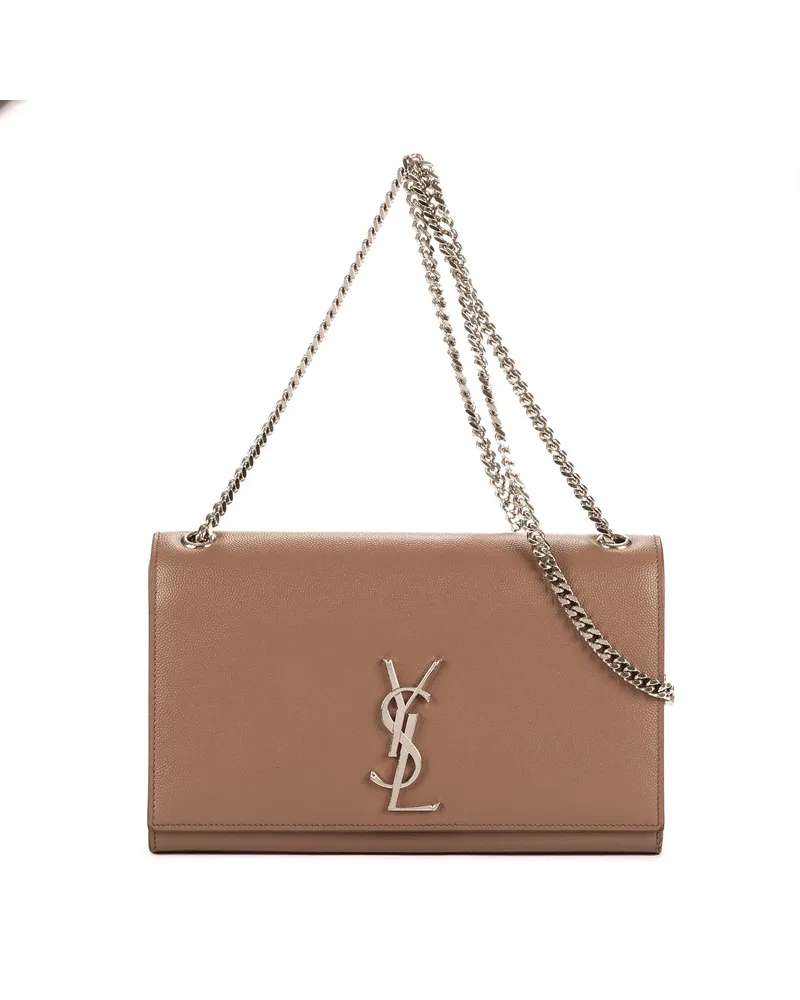 Saint Laurent Crossbody Bags Kate Medium taupe Taupe