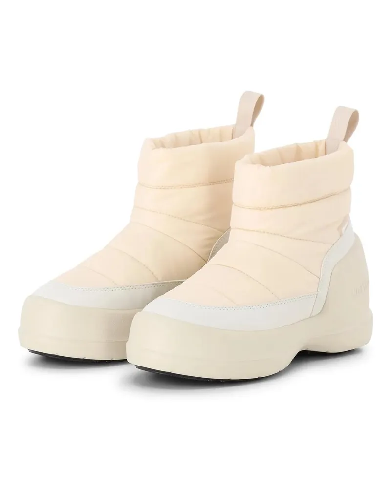 Moon Boot Low-Top Sneaker Stiefel Mezzaluna creme Creme