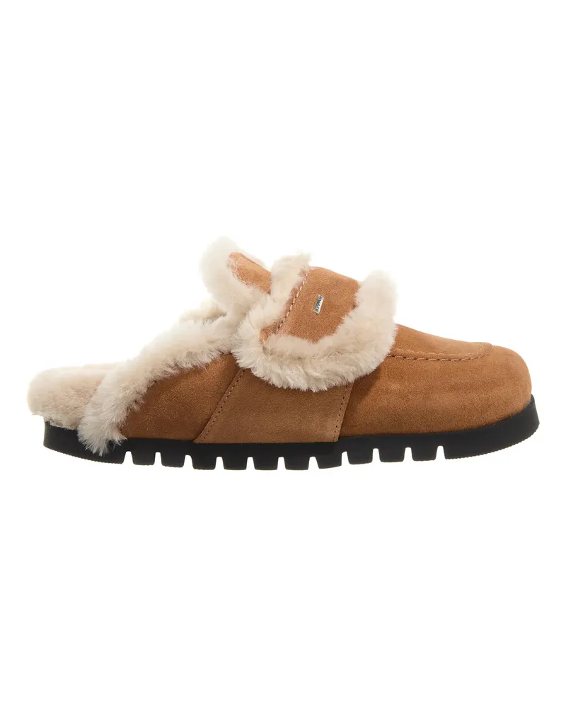 Nubikk Slipper & Pantoletten Teddy Fur Studs (L) braun Braun