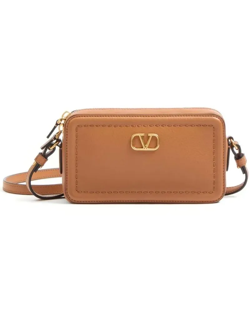Valentino Garavani Hobo Bags Alltime Mini Shoulder Bag braun Braun