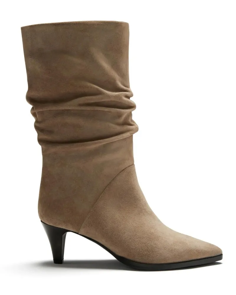 Isabel Bernard Low-Top Sneaker Hohe Stiefel taupe Taupe