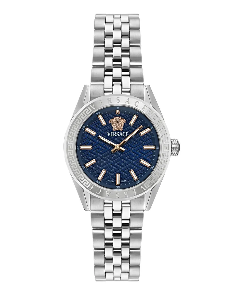 Versace Uhr Analoge Quarzuhr Timeless.v-Code (Wc-8I) silver Silber