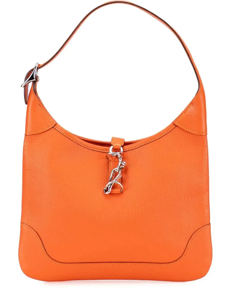 Hermès Hobo Bags Clemence Trim Duo 24 orange Orange
