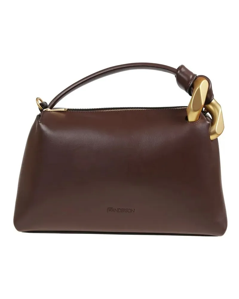 J.W.Anderson Hobo Bags Brown Leather Handbag braun Braun