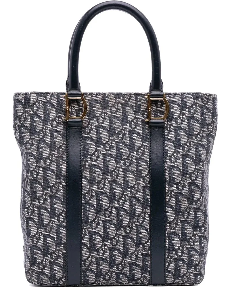 Dior Shopper Diorissimo Trotter Canvas Tote blau Blau