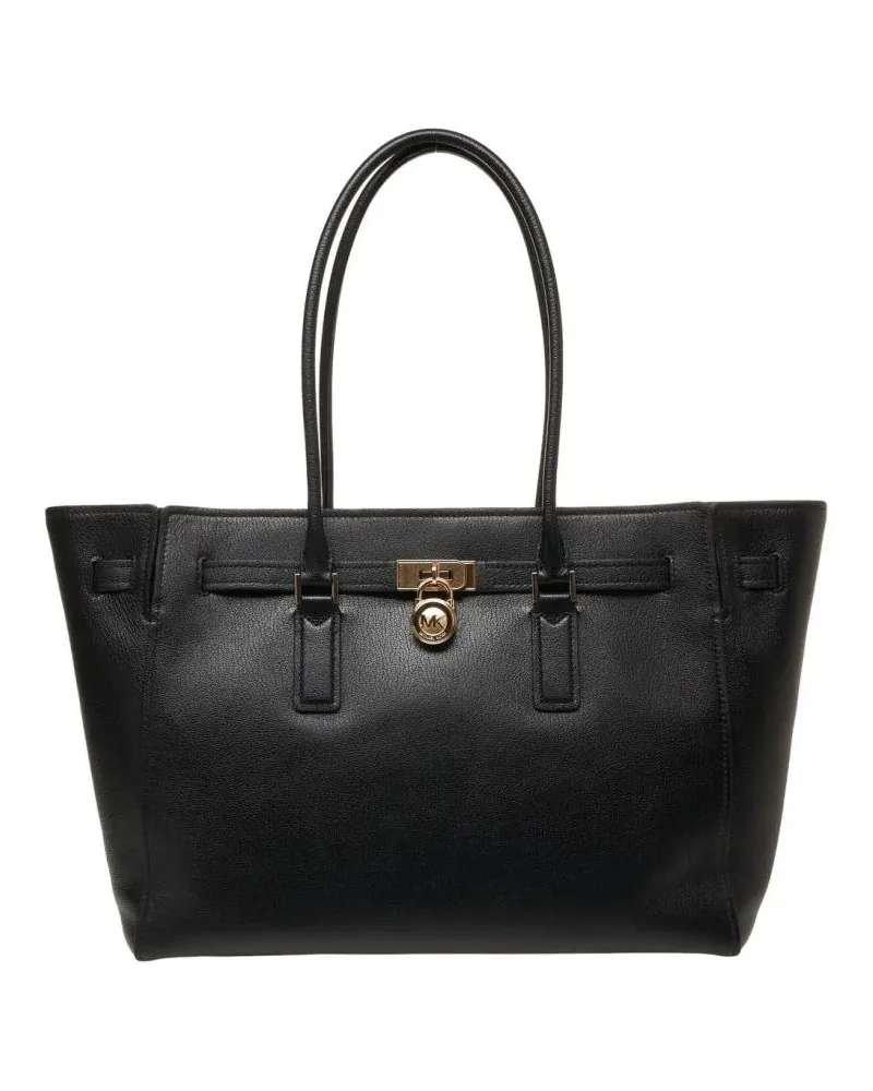 Michael Kors Shopper & Totes Hammered Leather Shopper schwarz Schwarz
