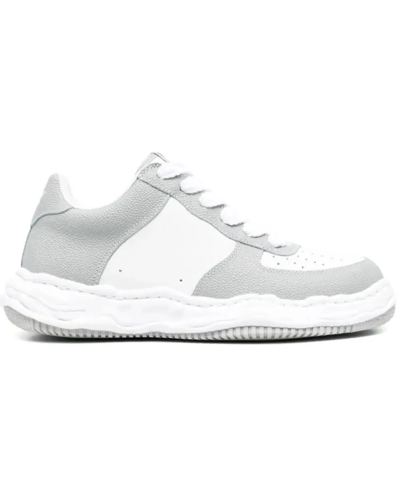 MIHARAYASUHIRO Low-Top Sneaker Wayne Low Original Sole Basket Leather Low Top Sne weiß Weiß