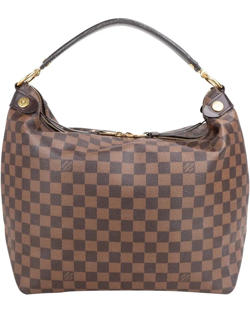 Louis Vuitton Crossbody Bags  Damier Ebene Monogram Duomo Hobo Bag braun Braun