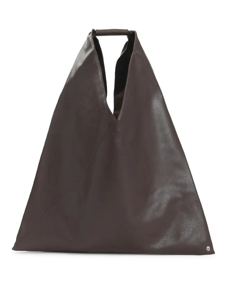 Maison Margiela Shopper & Totes Triangular Shoulder Bag With Minimalist Design And braun Braun