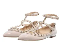 Loafer Rockstud Ballerina grau