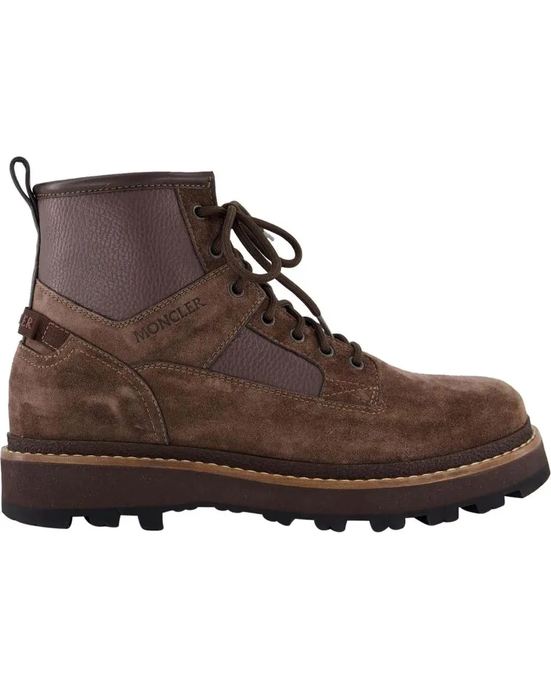 Moncler Stiefel Heren Peka Camp Hiking Boots braun Braun