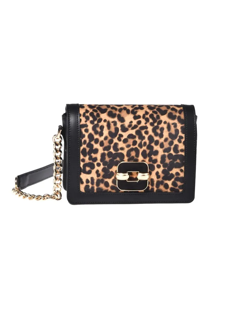 Baldinini Crossbody Bags TASCHE  leopardenmuster Leopardfarben