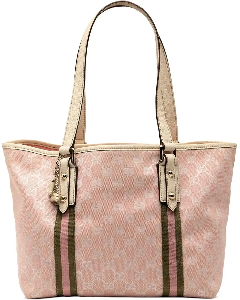 Gucci Shopper GG Canvas Jolicoeur Tote rosa Gold