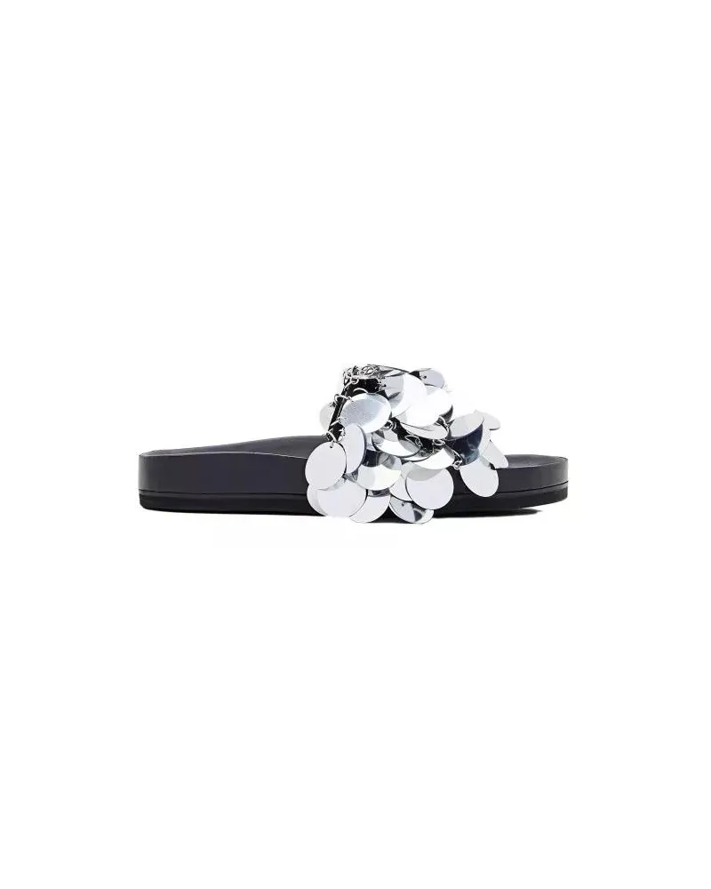Paco Rabanne Sandalen Sparkle Sandal schwarz Schwarz