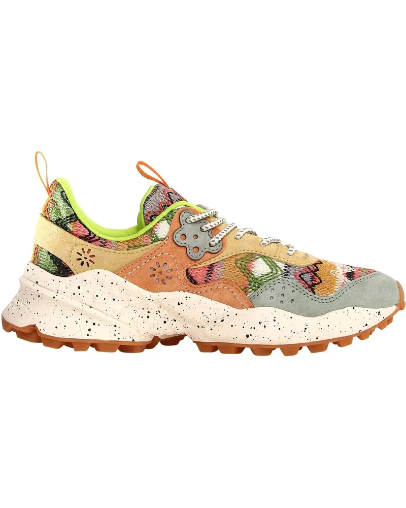 Flower MOUNTAIN Low-Top Sneaker Sneakers Greypeachsand grau Grau