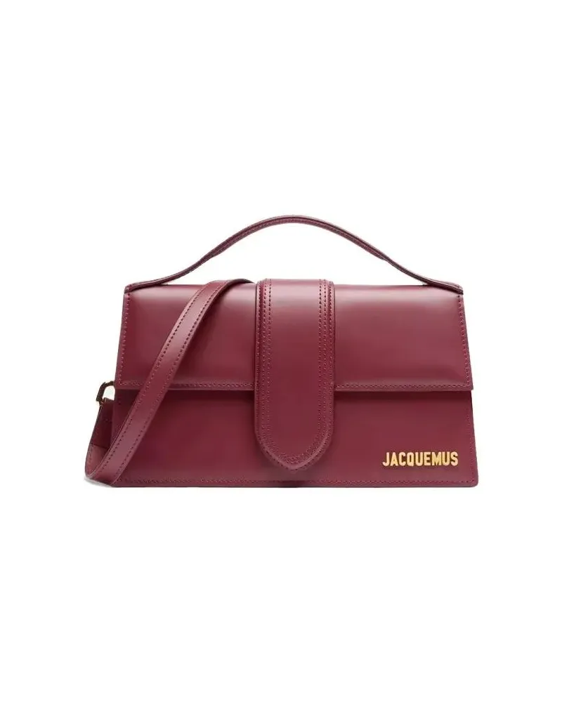 Jacquemus Hobo Bags Le Grand Bambino Shoulder Bag rot Rot