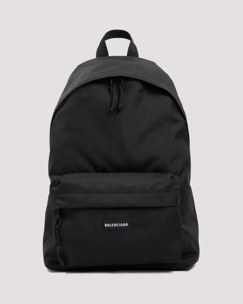 Balenciaga Rucksäcke Black Explorer Backpack schwarz Schwarz