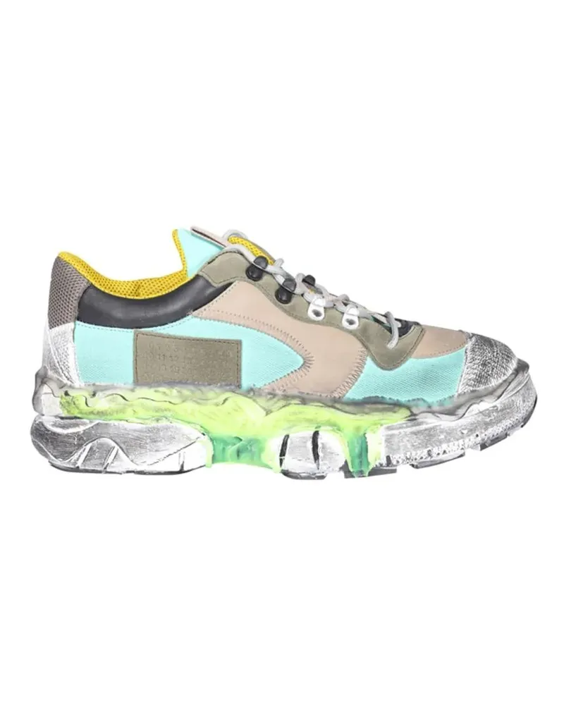 Maison Margiela Low-Top Sneaker Lace-Up Sneakers grün Grün